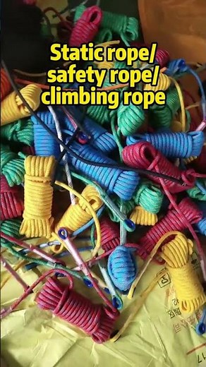 Safety Rope & Climbing Rope – Dynamic vs Static, Kernmantle Construction, B2B Supply#climbing rope