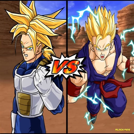 1.2K views · 18 reactions | DBZ: Budokai Tenkaichi 3 (COM VS COM) - Trunks Ssj1 vs Gohan Ssj2 | BLACK FIRE | Facebook