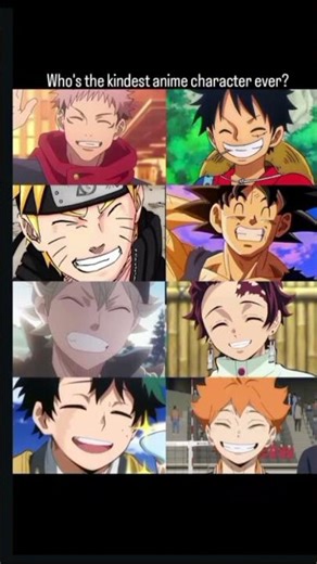 Who Is the Kindest Anime Character Ever? 🥹💖