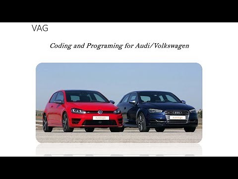 VW Audi Coding and Programming Excerpt from Autologic NCTS 2018