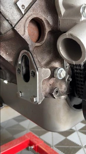 Chevy Small Block Mechanical Fuel Pump Pushrod Trick #engine #mechanic #techtips #chevy #smallblock