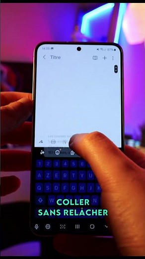 Samsung COPIER COLLER comme un BOSS ! #astucesmartphone