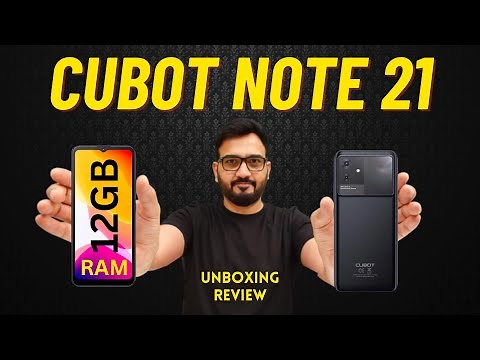 12GB RAM Mobile – CUBOT Note 21 ⫸ UNBOXING REVIEW ⫷