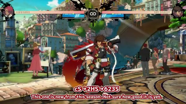 【Guilty Gear Strive】 Giovanna : Season 4 Basic Combos Vol.1 Standard & Build