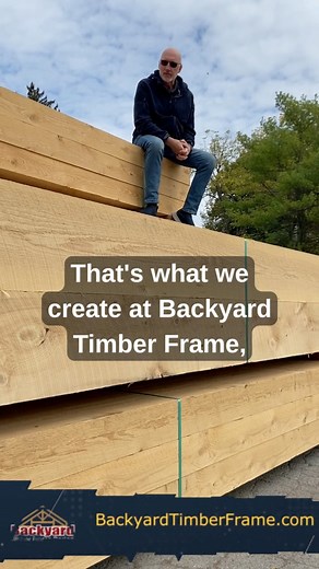 Backyard Timber Frame Design on Reels