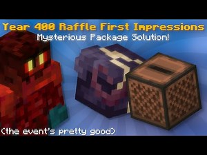 Raffle Event First Impressions + Mysterious Package Solution! (Hypixel Skyblock News)