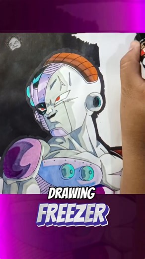 Cómo dibujar a Freezer de Dragon Ball