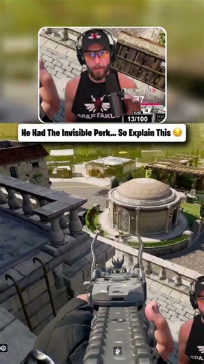 He Had The Invisible Perk... So Explain This 😏 #warzone