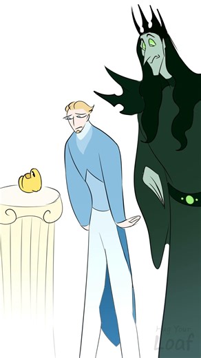 Okay, I'm a VILLAIN... #animation #meme #loaf #animationshorts #2d