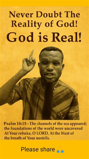 Sermon|God is Real! #Jesus #God #bible