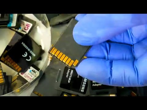 💾 You Have Gold on Your SD Card Memory? Extracting Gold from All the Cards You've Got!