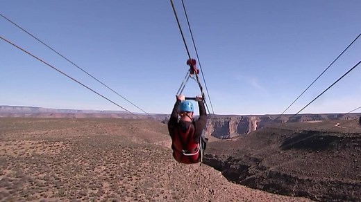 Grand Canyon offers zip lining for first time ever