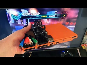 Liguei PLAYSTATION 2 Com Cabo Componente Na Tv 4k