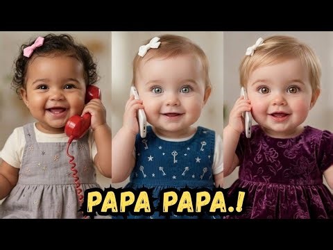 Papa Papa! Baby Talking Compilation 🥰 | Try Not To Laugh 😆