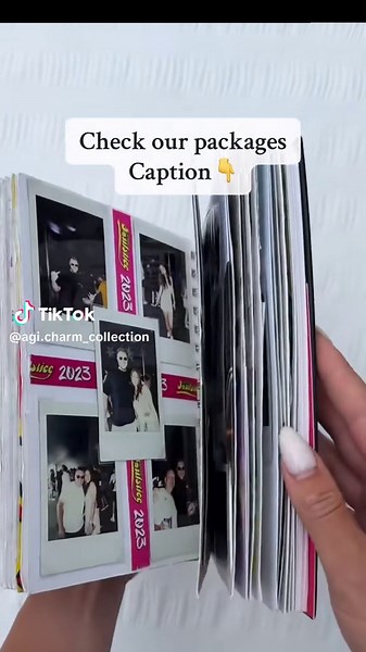 Polaroid Package Options for Scrapbooking