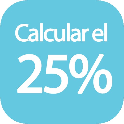 Calcular el 25 por ciento de una cantidad online → 25%