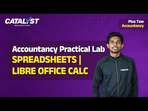 Plus Two Accountancy | Computerized Accounting | Spreadsheets | Accounting Practical