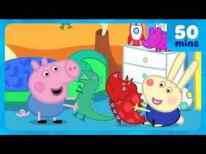 George Pig And Richard's Play Date 🐰 Dinosaur Play Time 🦖 Peppa Pig Full Episodes | 50 Minutes