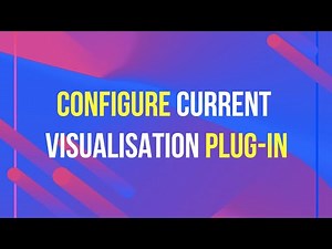 Configure current visualization plug-in Shortcut key in Winamp