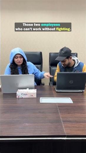 When Office Colleagues Think Work Can't Get Done Without a Fight