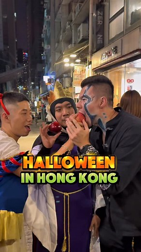 Lan Kwai Fong never disappoints 🎃 The custom airbrush transformation @hannahpongstudio was awesome 🤩 | Elliott yip