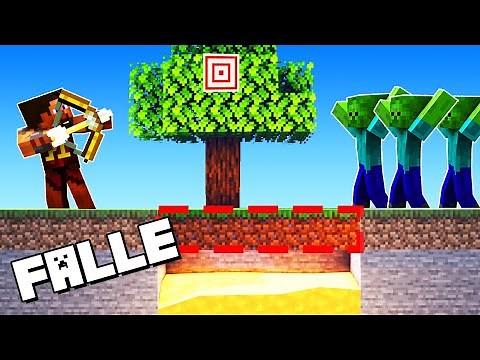 Minecraft 1.16 Falle bauen | Falle bauen Minecraft deutsch