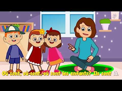 Où est, Où est?! | French pronouns | Lyrics | Practice Verb Etre