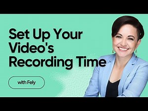 How to Set Up Your Video's Recording Time on Flip