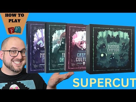 Twisted Cryptids | How to Play | Base and all Expansions | Supercut | @Teeturtle