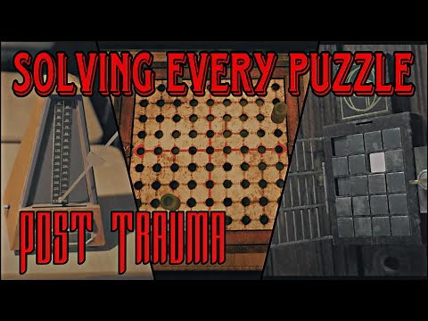 Solving All Puzzles and Codes for Post Trauma l Defeat Final Boss & Solve Puzzle l Timestamps Ava.
