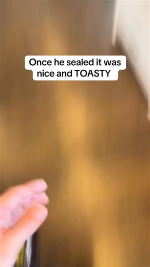 Alien Seal gives you an air tight seals to prevent the draft from getting in #alienseal #drafttape #homeimprovement #energyefficient #tiktokshopcreatorpicks | ethanhartzellofficial