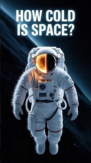 HOW COLD IS SPACE REALLY? 🌌 The Coldest Place in the Universe #shorts