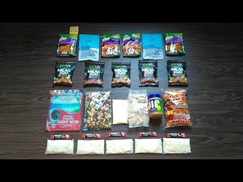5 Day Backpacking Meal Plan | 3,000+ Calories Per Day