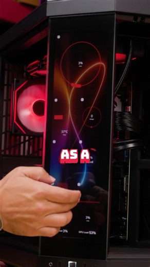 5.2K views · 182 reactions | NEW PC CASE WITH 4K TOUCH SCREEN?!   | META PCs | Facebook