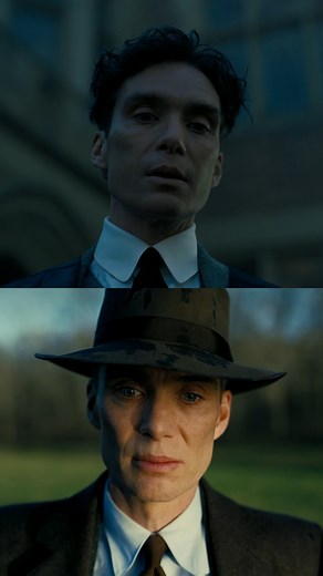 Filmthusiast on Instagram: "This visual parallel in the ‘Oppenheimer’ opening and closing shots is filmmaking at its finest. The first shot shows raindrops falling into a still pond, each one sending ripples that disturb the surface. It’s a quiet, almost meditative image, but it subtly evokes the idea of cause and effect: small actions triggering far larger consequences. The scene captures the sense of awe and potential at the dawn of Oppenheimer’s work, when his pursuit of science was driven by