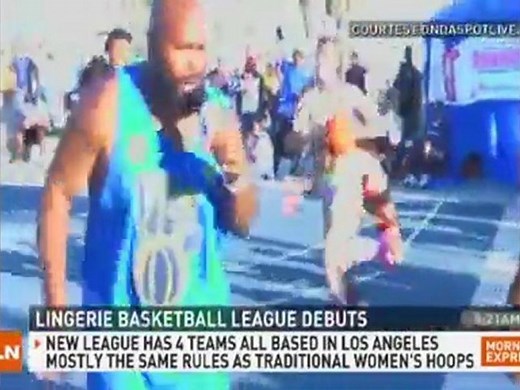 Lingerie basketball league debuts