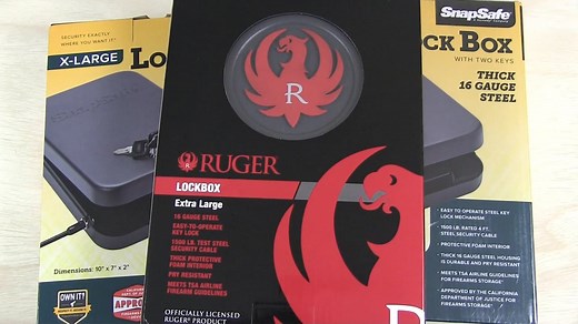 SnapSafe & Ruger Portable Gun Safe FAIL