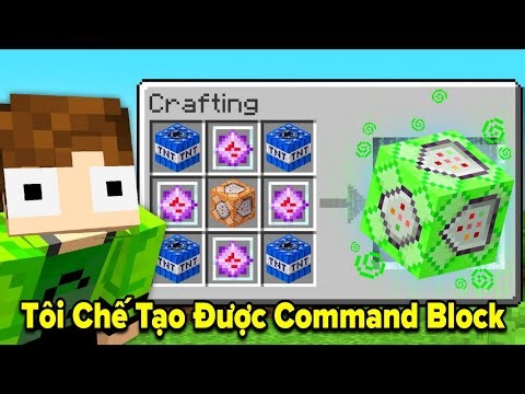 Tôi Có Thể Chế Tạo Command Block Admin Trong Minecraft!