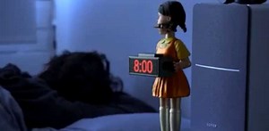 Video shows 'Squid Game Clock' wakes up people on time