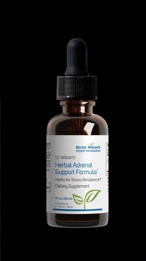 Dr. Wilson’s Herbal Adrenal Support | Liquid Adaptogen Formula