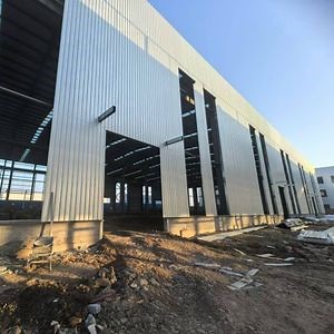 [Hot Item] Prefabticated Steel Structure Frame Garage with Customized Construction Drawing Design