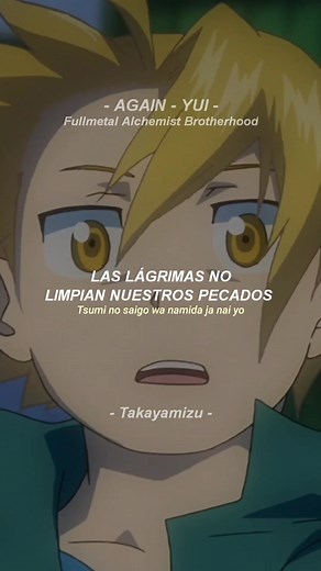 Fullmetal Alchemist Brotherhood Opening - Again by Yui