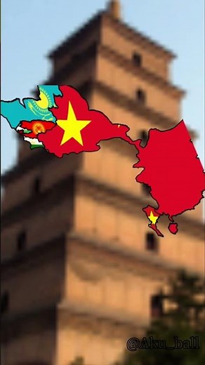 Tang dynasty(751) #map #history #edit #china