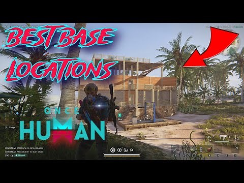 ONCE HUMAN: BEST PLACES TO BUILD IN THE GAME! #OnceHuman TIPS AND TRICKS!