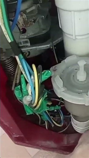 semi automatic washing machine spin problem