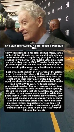 He Rejected a Massive Hit — She Quit Hollywood for Him