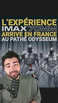 premier vrai IMAX 70mm en France #movie #film #cinema