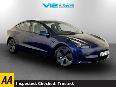 TESLA Model 3 Saloon 4dr Electric Auto RWD (241 bhp)
