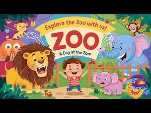 A Day at the Zoo | bed time story for kids
