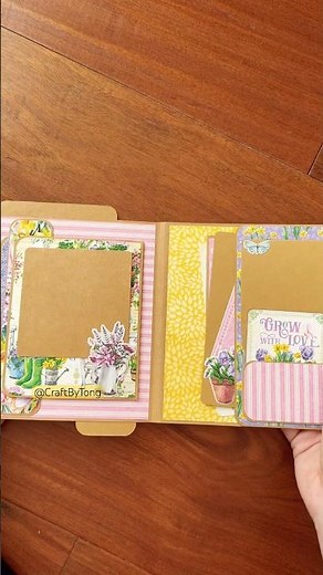DIY Spring Card Folio with Waterfall ✂️ (So Versatile!)